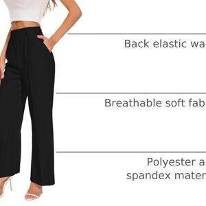 FUNYYZO Women’s Wide Leg Pants